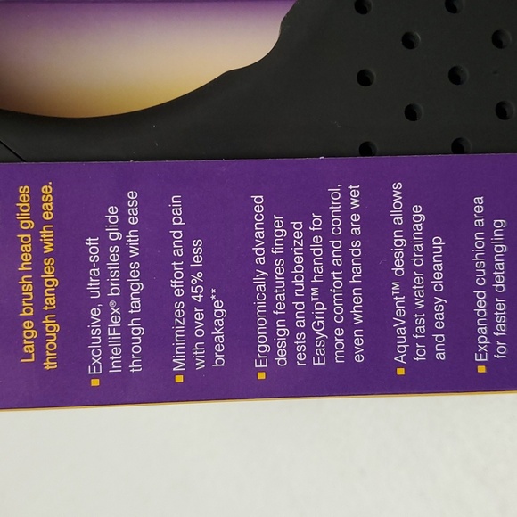 ❤WET BRUSH PROFESSIONAL GRADE - PRO PADDLE DETANGLER - NEW IN BOX - Picture 11 of 13